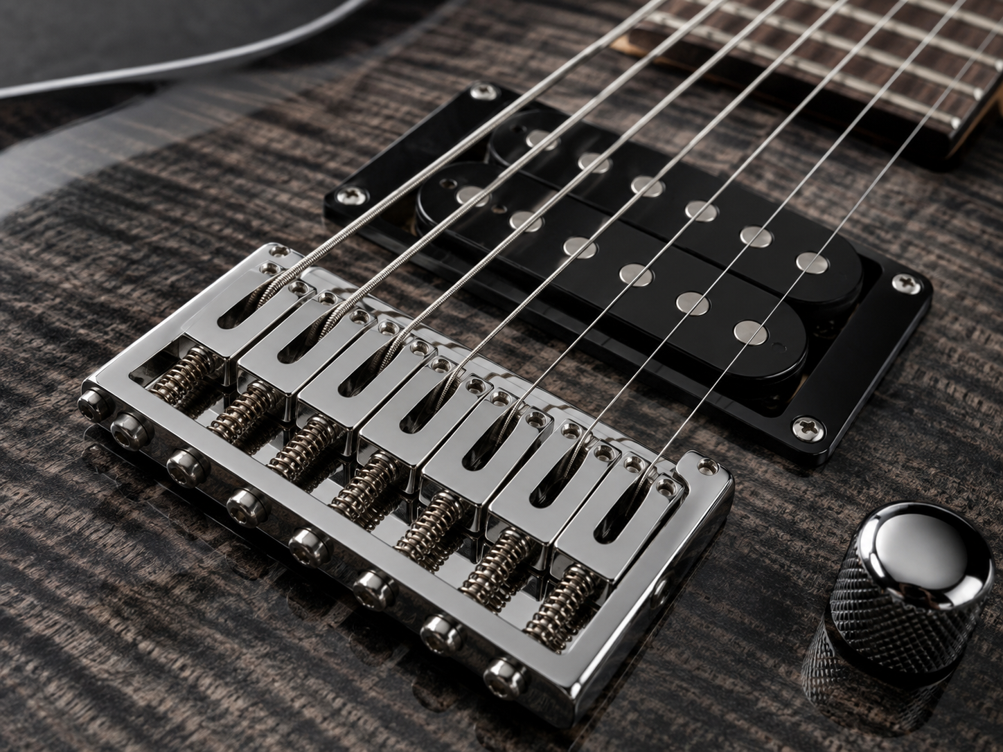 Electric instruments — material close-up