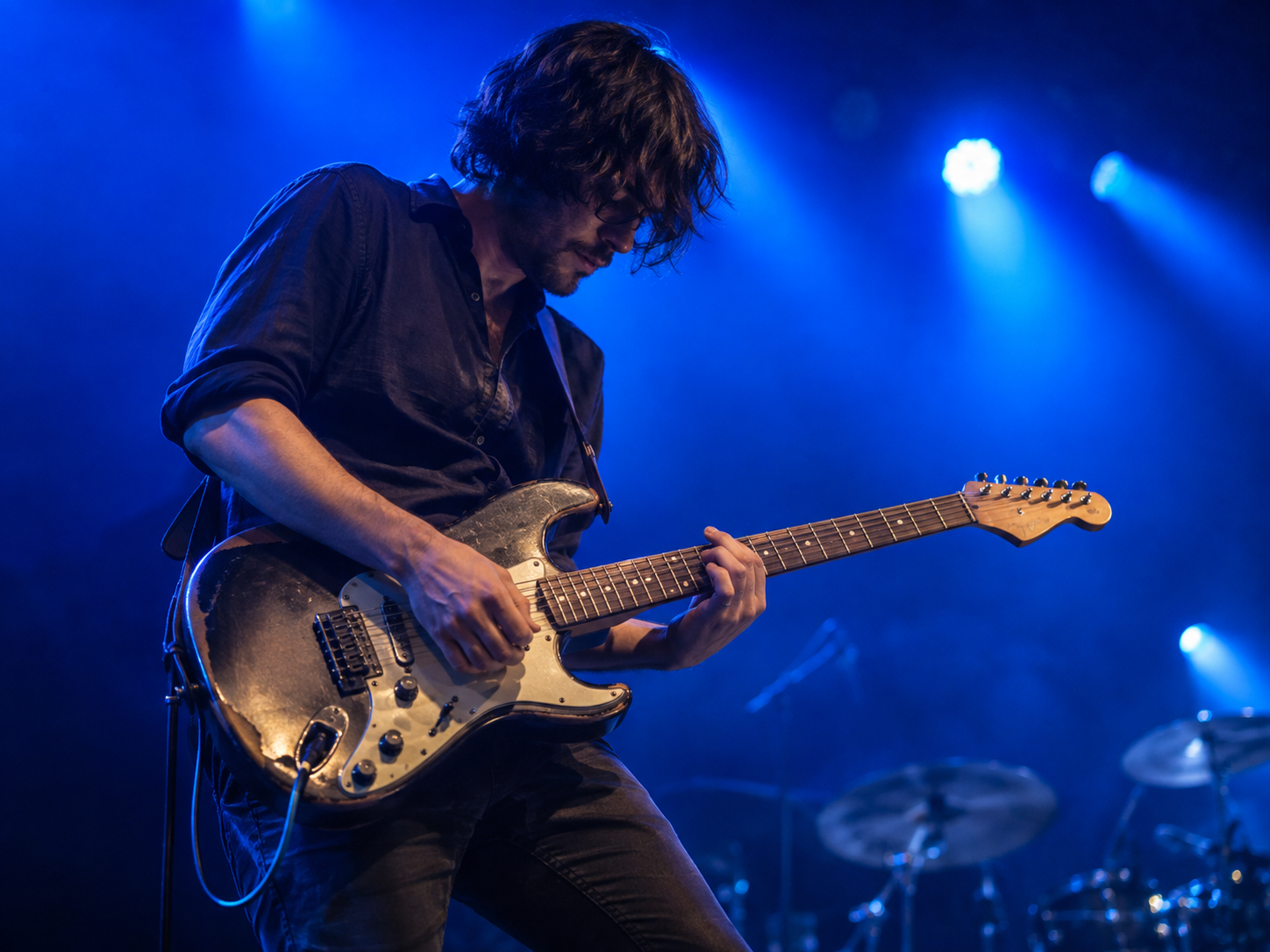 Electric instruments — When the lights come up.