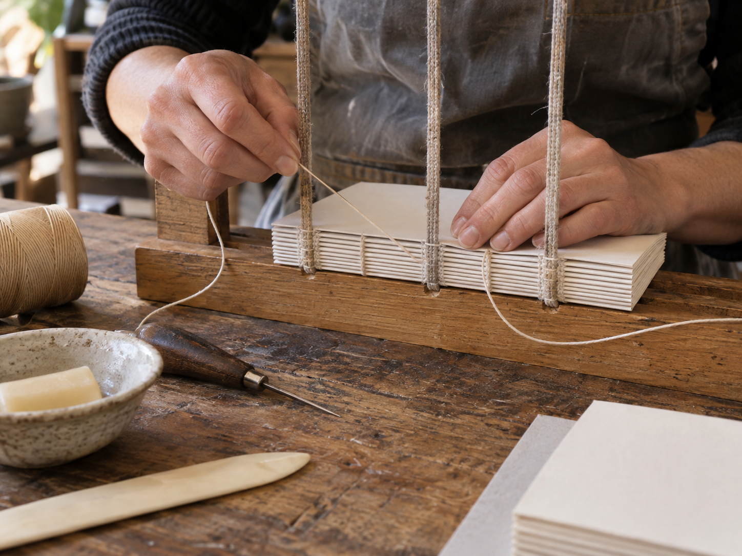Paper & stationery — craft process
