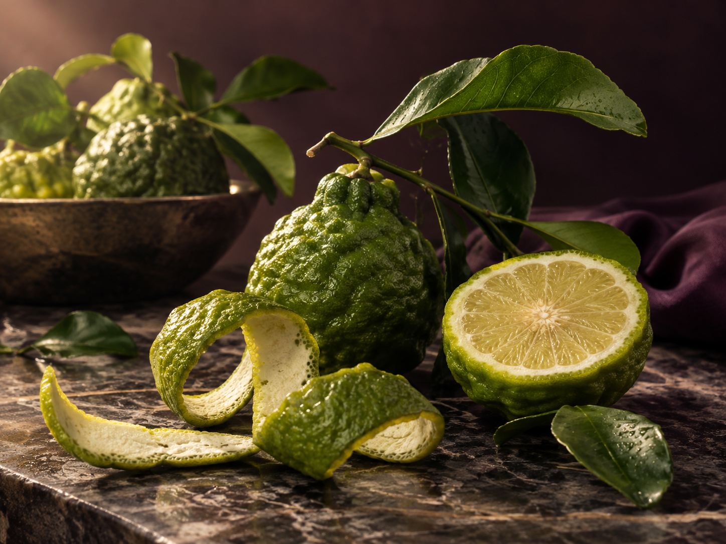 Fragrance studies — The light changes first.