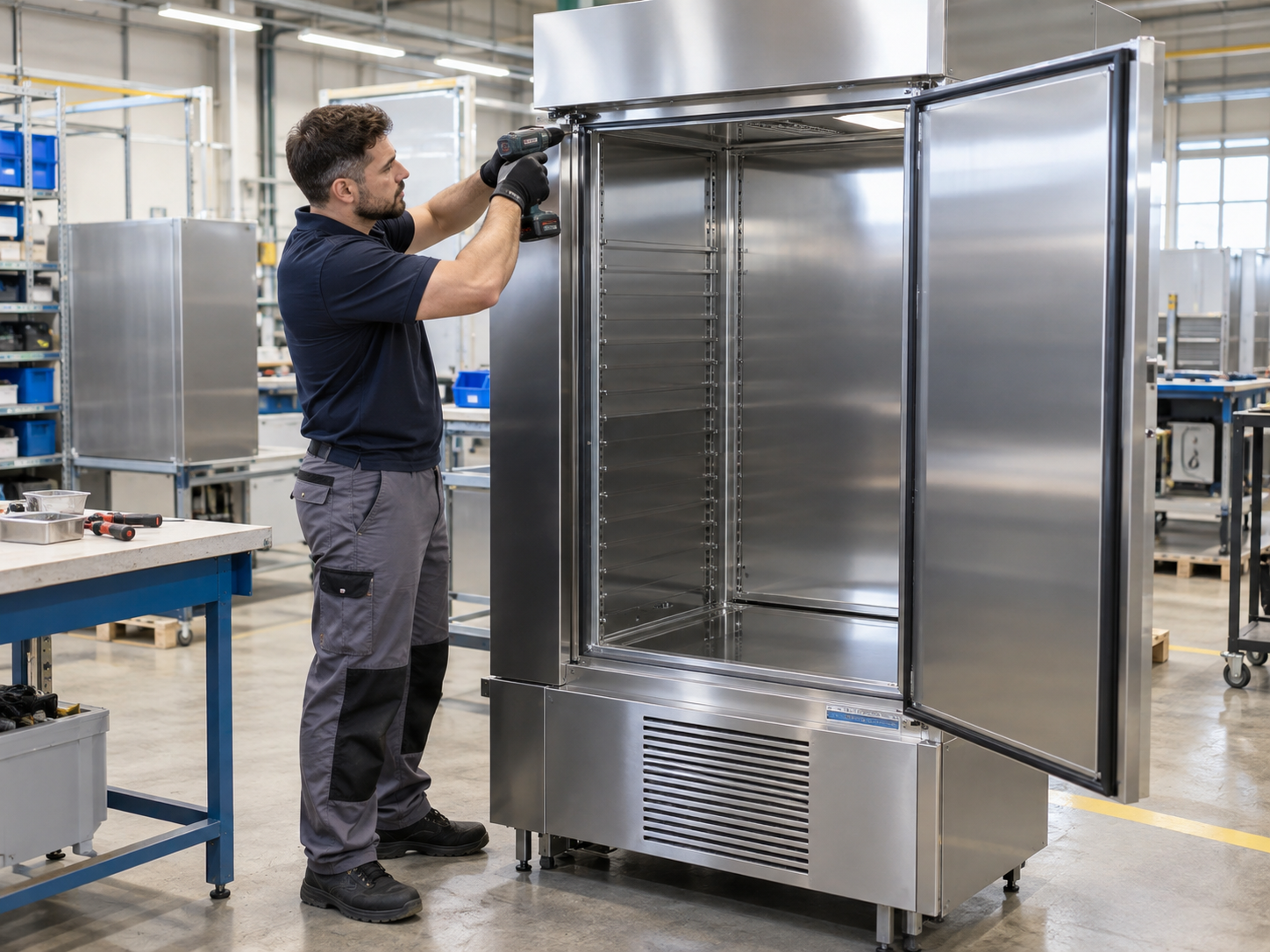 Commercial refrigeration — craft process