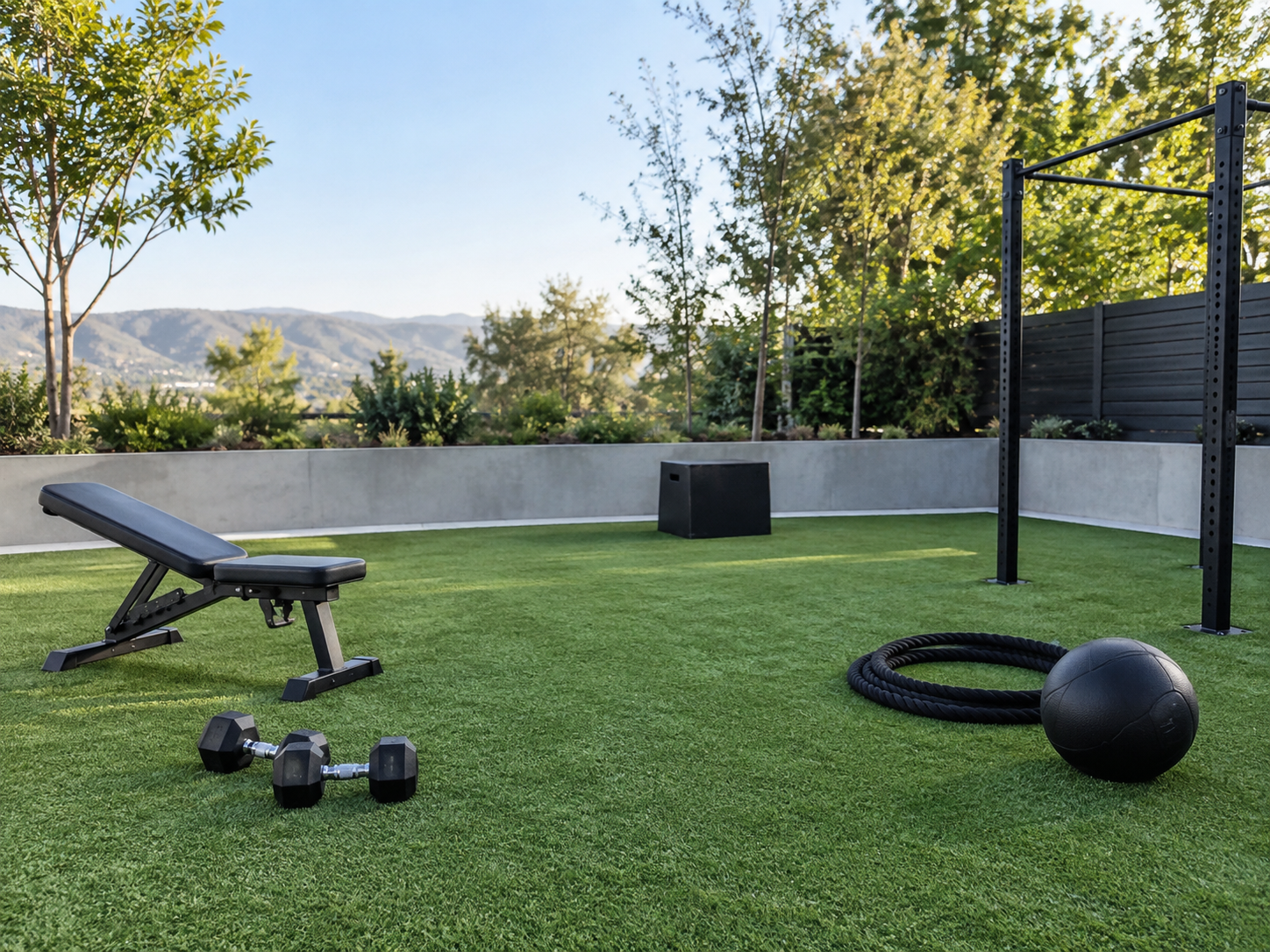 Landscape surfaces — Space to move.