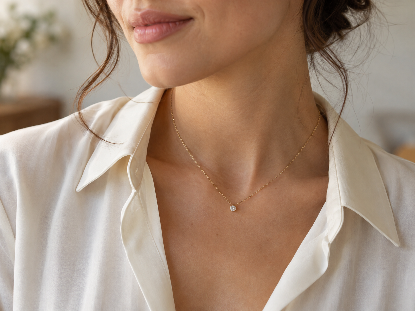 Jewellery studies — A detail, close to the heart.