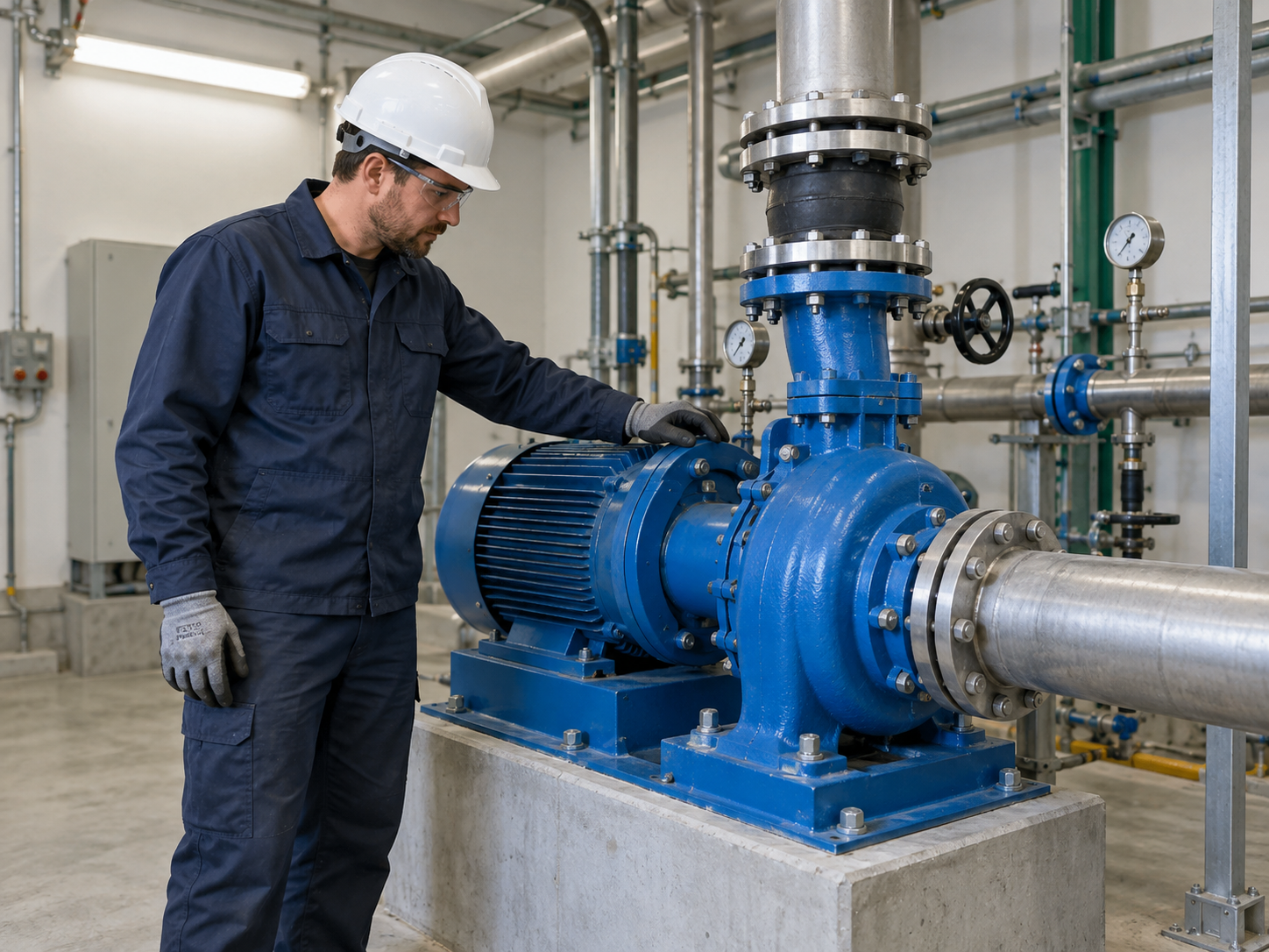 Pumps & fluid systems — Make the installation visible.