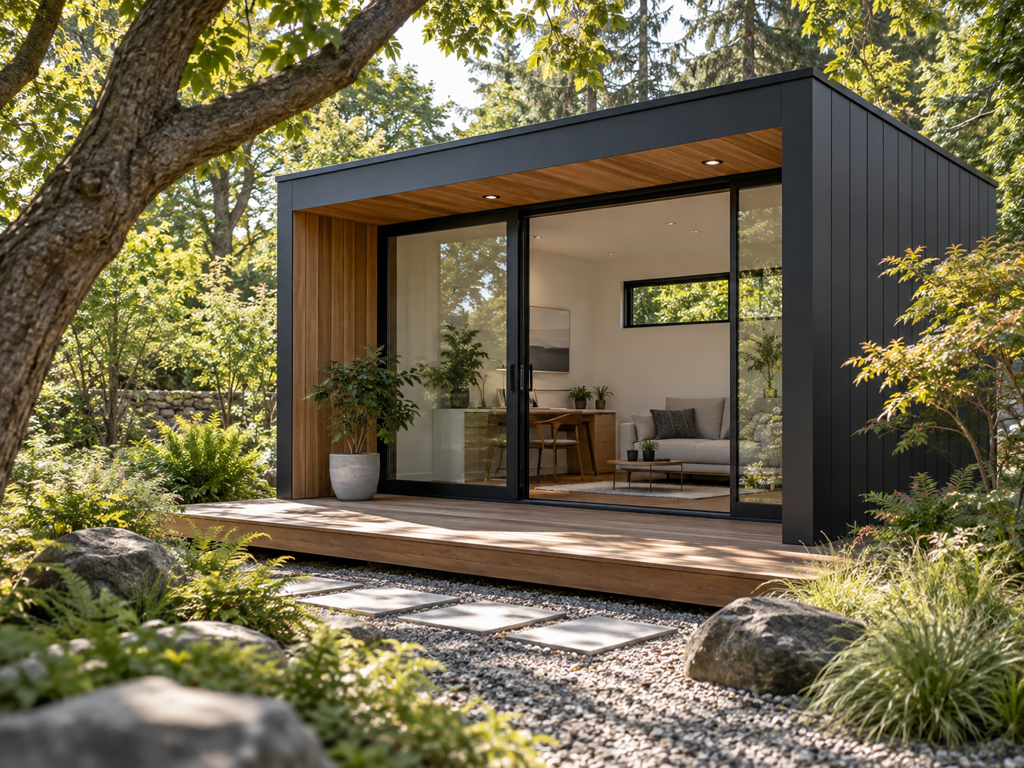 Garden workspace exterior