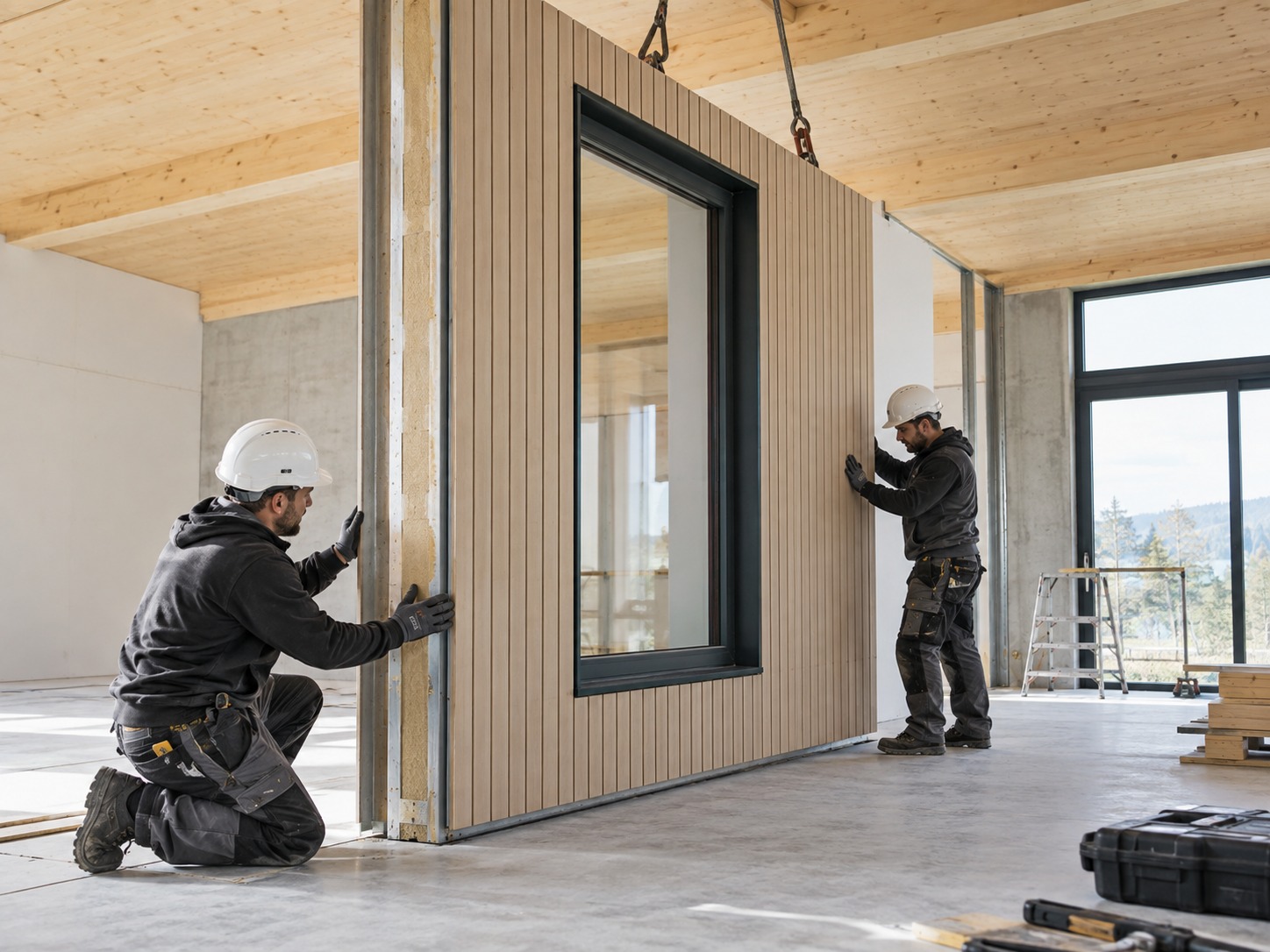 Modular building workshop