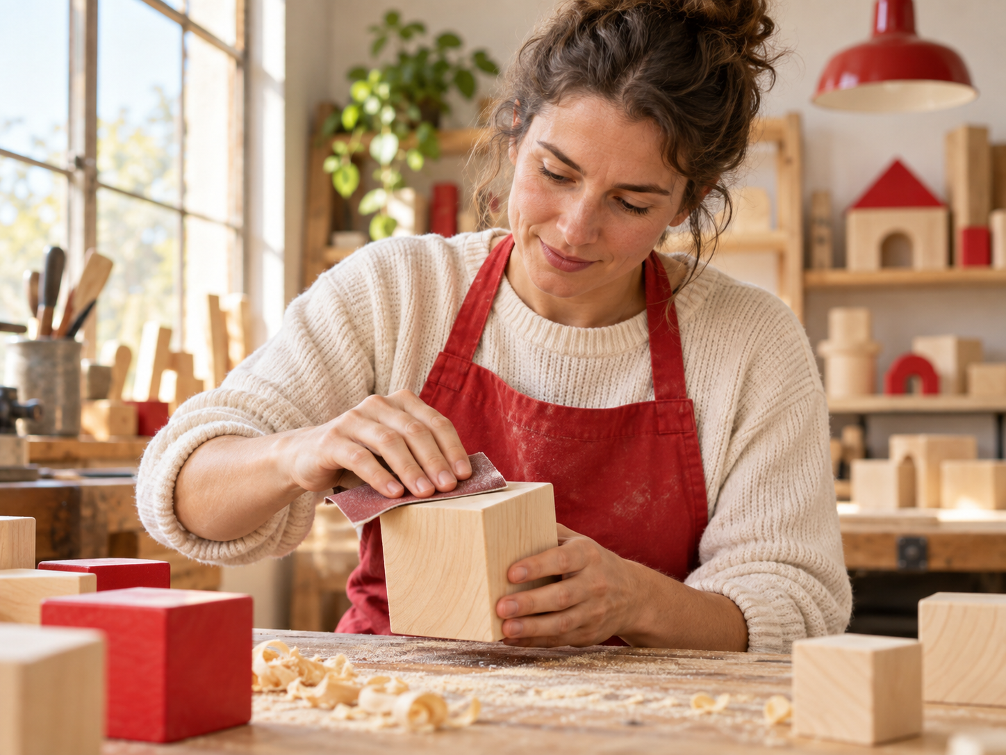 Wooden toy making workshop